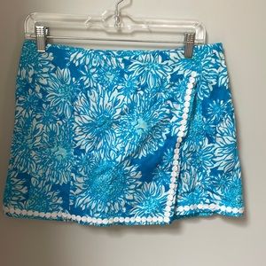 Lilly Pulitzer Dree skort style #92472 Lion in the Sun size 6 GUC